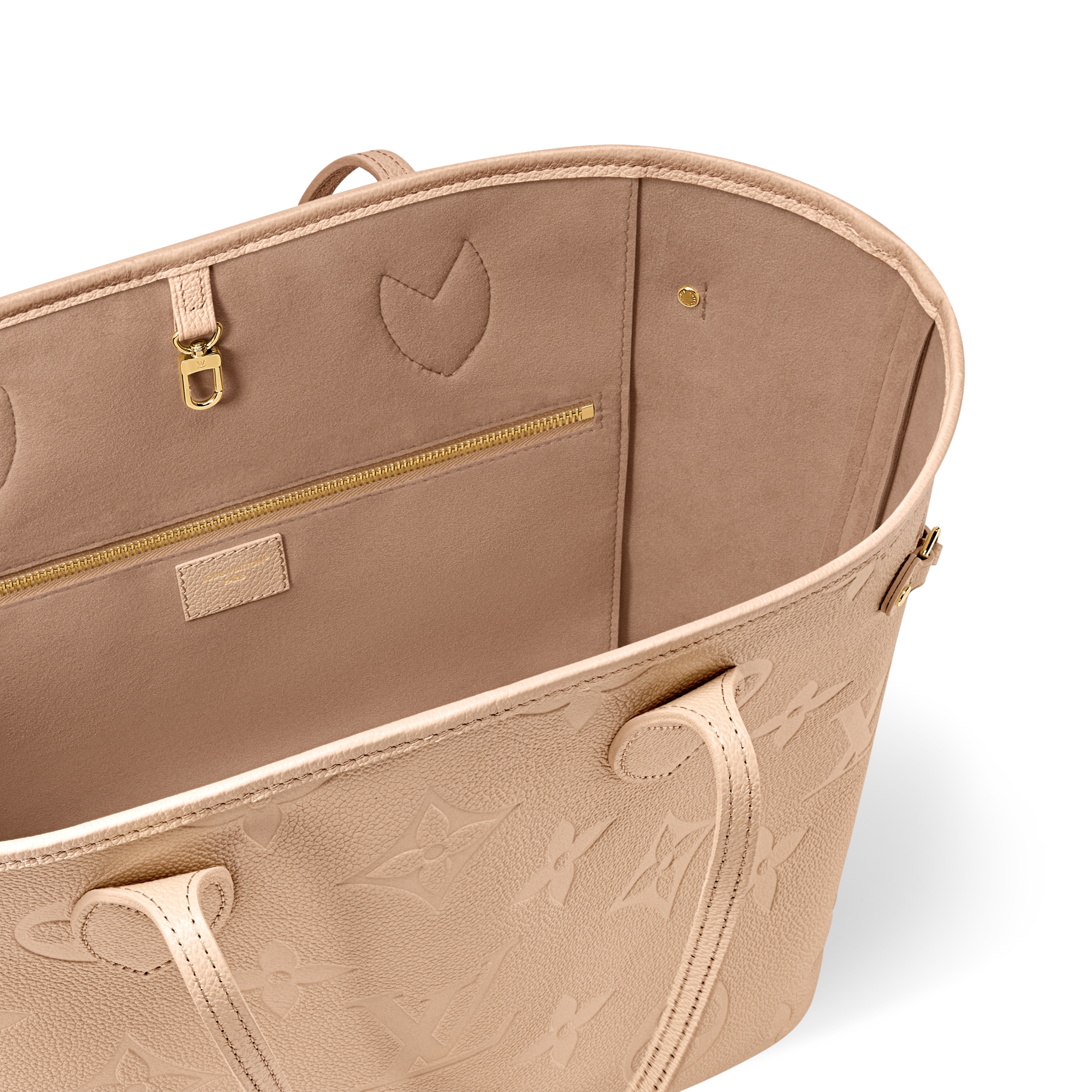 Neverfull MM Monogram Empreinte Leather - Handbags | LOUIS